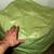POOF Ottoman Foot Rest Bean Bag Green Vinyl Pillow Cushioned Furniture 2 thumbnail