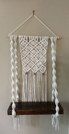 Macrame shelf 1