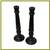 Vintage Wood Candle Holders, Pair 1 thumbnail