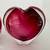 3 Art Glass Heart Bud Vases 11 thumbnail