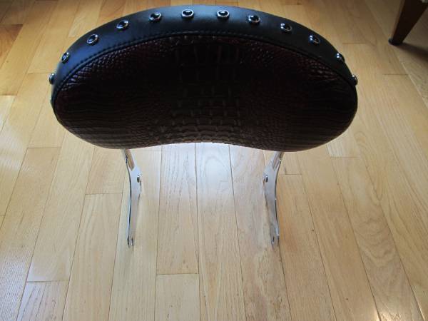 Harley Touring Chrome Detachable Backrest 1997-2007 1