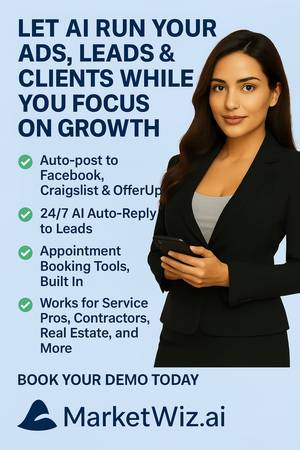 📣 We Post Your Ads. Our AI Handles the Leads. You Just Close the Deal 1