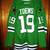 St. Patrick's Day Green New Jonathan Toews 3XL XXXL Hockey Jersey 2 thumbnail