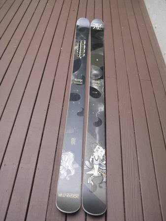 Volkl Skis - 186 cm.- T/W/T= 139/107/123. 1