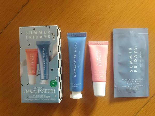 Summer Fridays Jet Lag Mask,Lip Butter Balm,Ultra Plumping Moisturizer 1