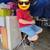 Folding Barstools with backs - 3 for $25 total 4 thumbnail