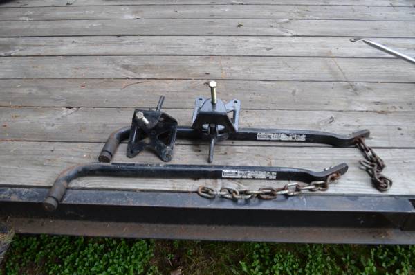 DrawTite Load Leveling Anti Sway Bars and Brackets for Trailer 1