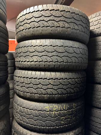 18" Tires Set of Used 275/65R18 Atturo 1