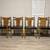 Set a 4 extra wide mid-century modern dining chairs DELIVERY 6 thumbnail