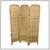 Rattan + Bamboo Folding Three Panel Screen 1 thumbnail