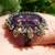 16 carat Natural Amethyst, Blue Topaz, Silver, Gold, one of a kind 7.5 3 thumbnail