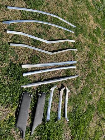 67 Impala 2 Door Fast Back Trim Pieces 1