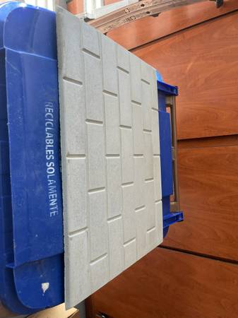 Fireplace refractory back wall 19 x 26 1