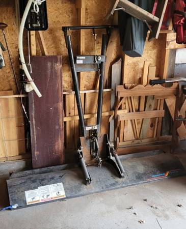 ATV snow plow 1