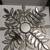 Mirror Wall Hanging Leaf and Candle Holder Sconce Square 17" 4 thumbnail