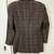 Vintage 100% Wool Brown Plaid Blazer Jacket by Classiques - Size XS 4 thumbnail