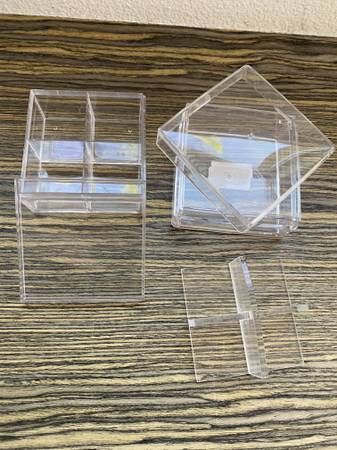 Acrylic storage Boxes for small items 1