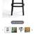Designer restaurant stool 1 thumbnail