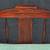 ANTIQUE VICTORIAN INFANT BED DARK OAK With MATTRESS 1 thumbnail