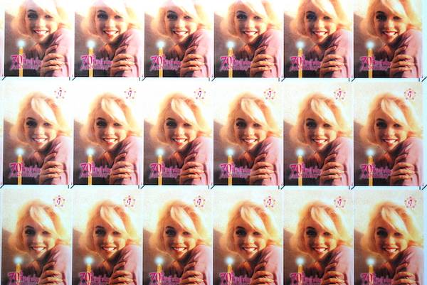 Marilyn Phone Card Printer Sheet 1