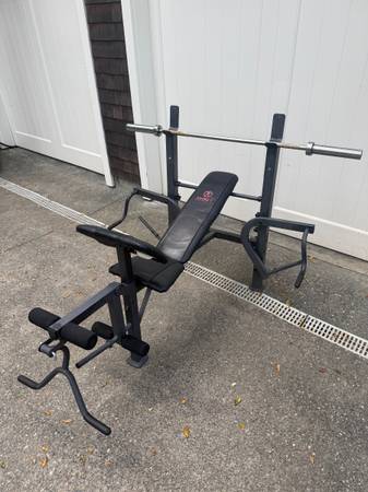 Marcy Diamond Elite Weight Weight Bench with 1