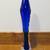 Handmade Cobalt Blue Sommerso Bud Vase by Jonathan Winfisky, New 1 thumbnail