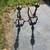 🔥 Antique Brass Cannonball Top Fireplace Andirons – Handcrafted 1890s 5 thumbnail