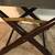M. Hayat & Bros MCM Mid Century Safari Leather Folding Directors Chair 12 thumbnail