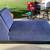Blue Chaise Lounge - Modern Sofa w/ Blue Upholstery 8 thumbnail