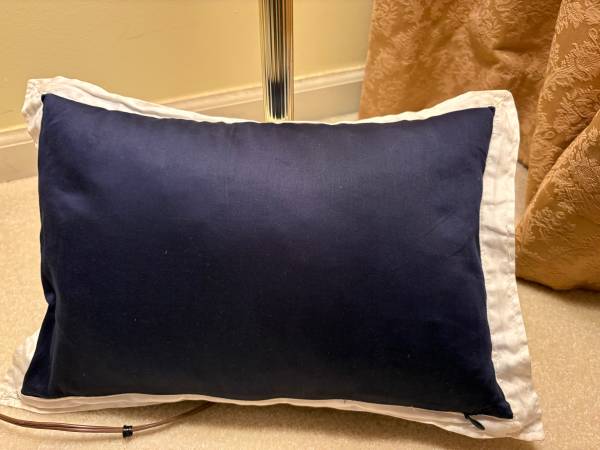 Blue pillow 1