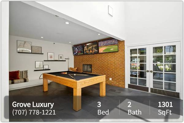 $3,880 / 3br - 1301ft2 - Vive una vida que amarás en un hermoso apartamento renovado de 3 habitaciones / 2 baños! (petaluma)63667924291587120