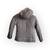 Girls’ Size 7/8 Reversible Jacket – Quilted Gray & Plush Tie-Dye Coat 3 thumbnail