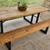6ft. WOOD/METAL PICNIC TABLES 3 thumbnail