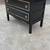 Beautiful Vintage Black Dresser with Hand Guilded Gold Accents!!! 6 thumbnail