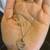 Sterling Silver Heart Key Necklace sparkling as if is Natural Diamond 3 thumbnail