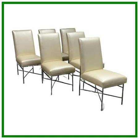 Michael Weiss For Vanguard Boswell Side Chairs, Set Of Six 1