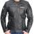 Harley Davidson Men Screamin Eagle Distress Black Leather Jacket Sm 2 thumbnail
