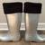Women's sz 8, HUNTER Black Fleece Liners, SEVEN Silver Tall Rain Boots 5 thumbnail