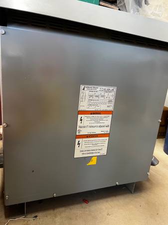 75 kva transformer 480 to 120/208 1