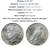 Extremely fine-EF-40 condition 1922 and 1923 piece silver dollars. Retails $63 e 11 thumbnail