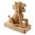 Jonathan Adler Rattan LARGE Foo Dog 2 thumbnail