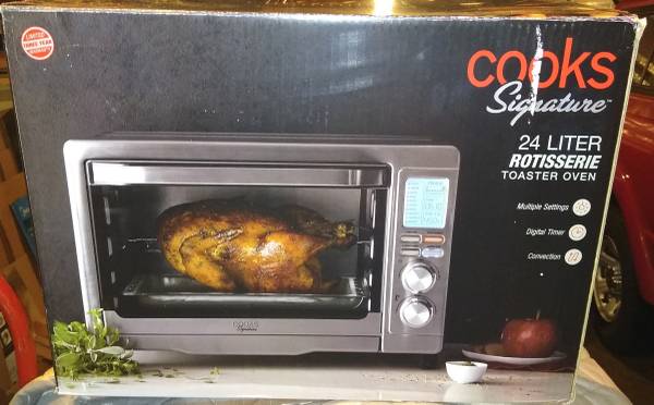 ROTISSERIE TOASTER OVEN- NEW 1
