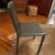 Room & Board madrid dark gray leather dining chair (was $380 with tax) 4 thumbnail