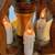 DON WARD Vintage seventies plaster table lamp,original shade 9 thumbnail