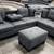 New sevthonal couch with ottoman / free delivery 3 thumbnail