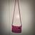Tignanello Coral Pink Leather Handbag, New 2 thumbnail