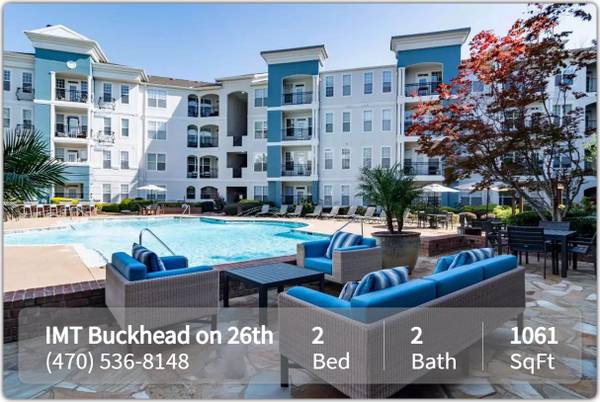 $1,915 / 2br - 1061ft2 - We have the perfect 2 bed 2 bath for you and your pets! Tour today! (Atlanta)63921559449219122
