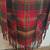 One Size Fits Most Women's Rare Vintage PENDLETON Red Multi-color Plai 5 thumbnail