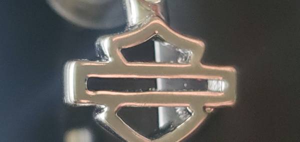 Harley Davidson Hoop Earrings 1