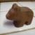 2 small carved wooden figures - pig and bear 1 thumbnail